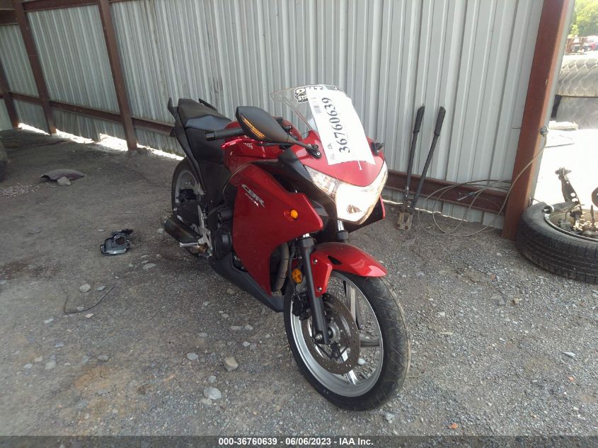 2011 HONDA CBR250 R - MLHMC4112B5003055