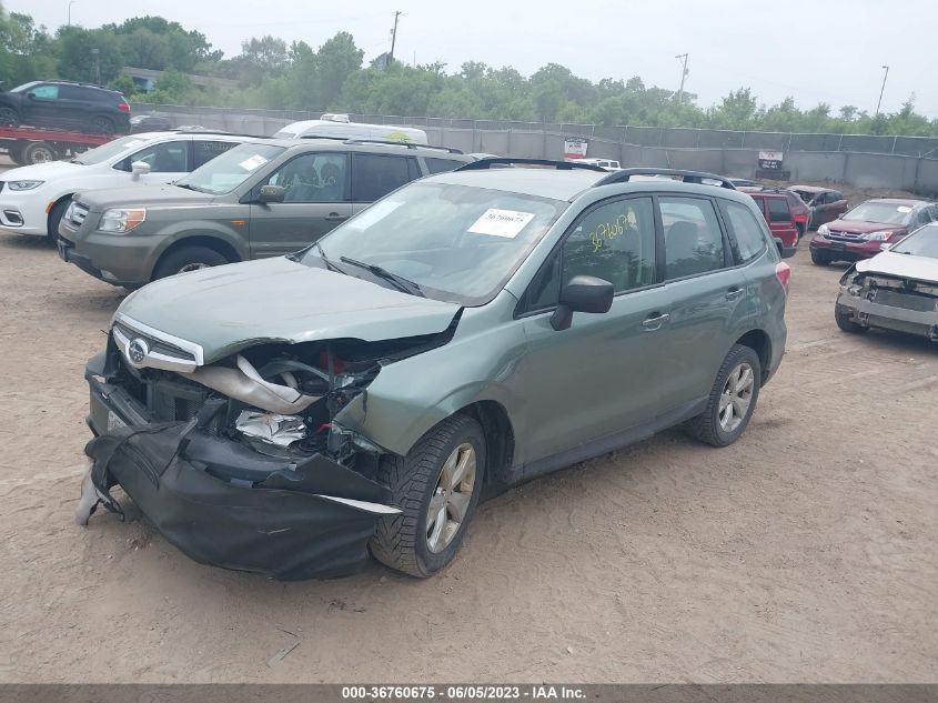 2016 SUBARU FORESTER 2.5I - JF2SJABC5GH418621