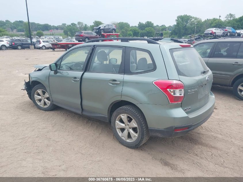 2016 SUBARU FORESTER 2.5I - JF2SJABC5GH418621