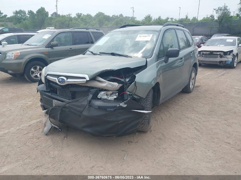 2016 SUBARU FORESTER 2.5I - JF2SJABC5GH418621