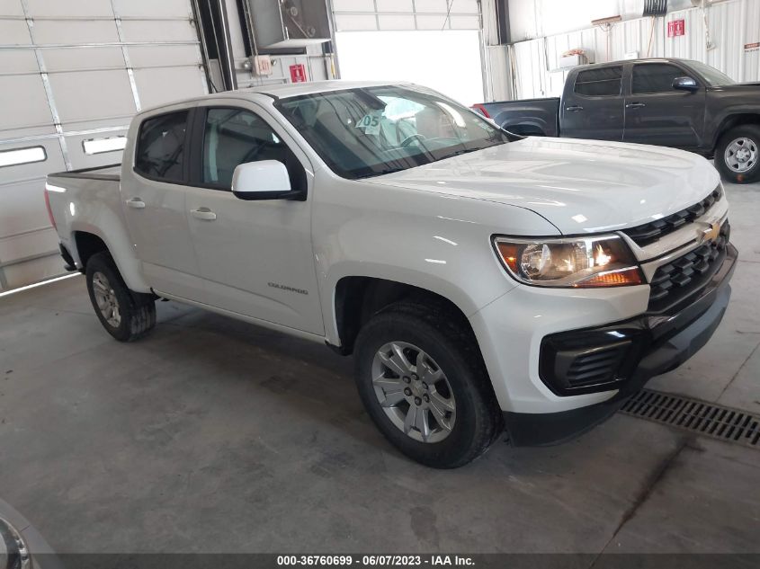 2021 CHEVROLET COLORADO 2WD LT - 1GCGSCEN8M1139677