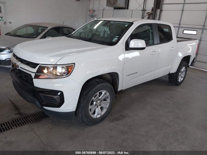 2021 CHEVROLET COLORADO 2WD LT - 1GCGSCEN8M1139677