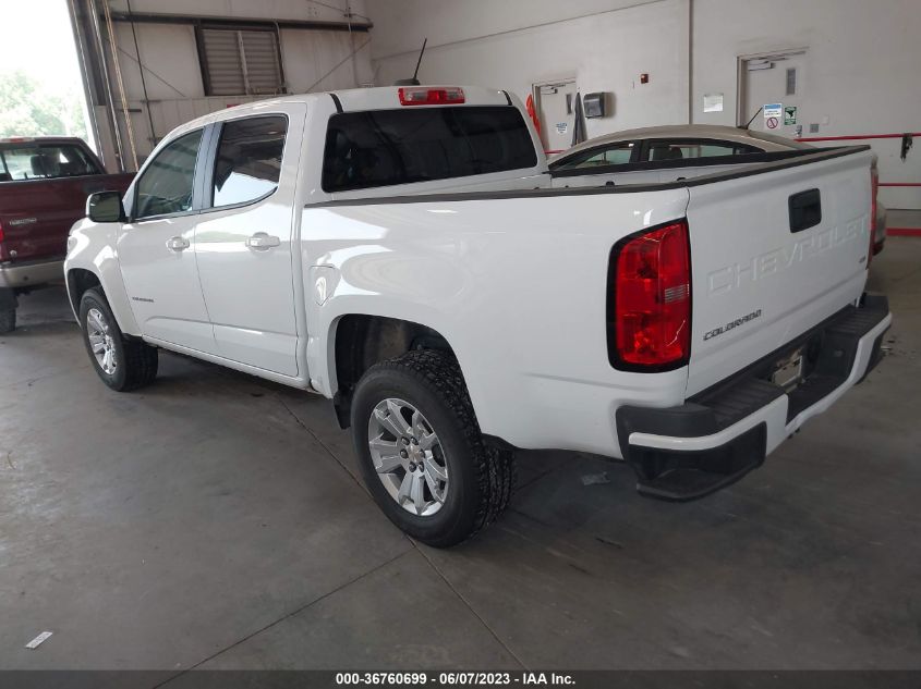 2021 CHEVROLET COLORADO 2WD LT - 1GCGSCEN8M1139677
