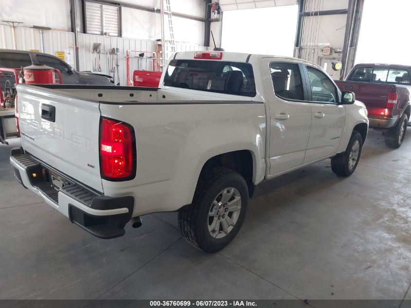 2021 CHEVROLET COLORADO 2WD LT - 1GCGSCEN8M1139677