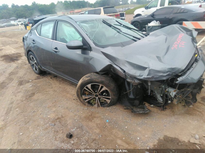 2022 NISSAN SENTRA SV - 3N1AB8CV8NY248081