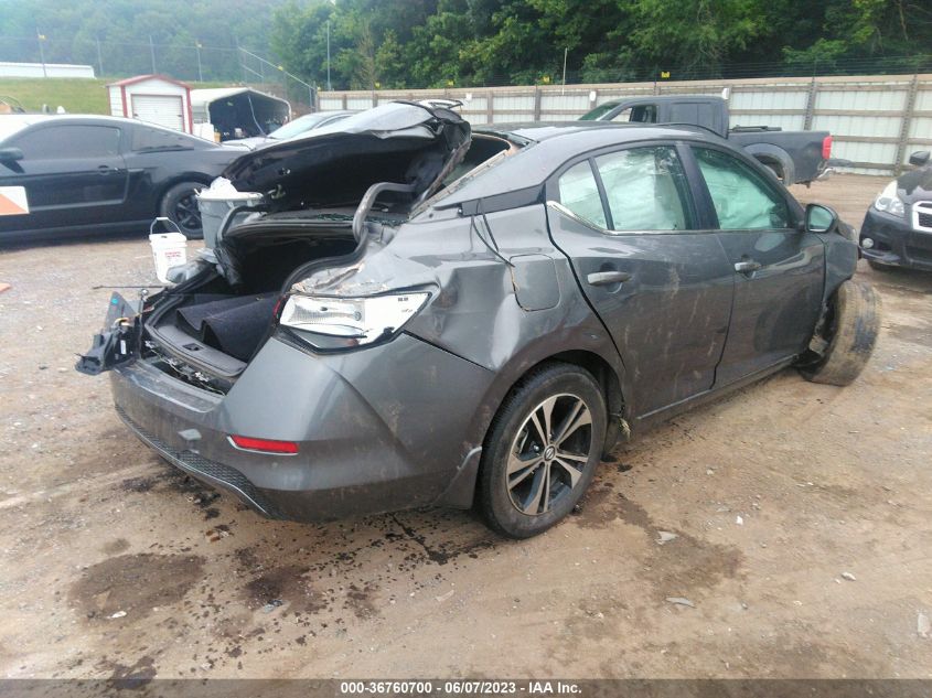 2022 NISSAN SENTRA SV - 3N1AB8CV8NY248081