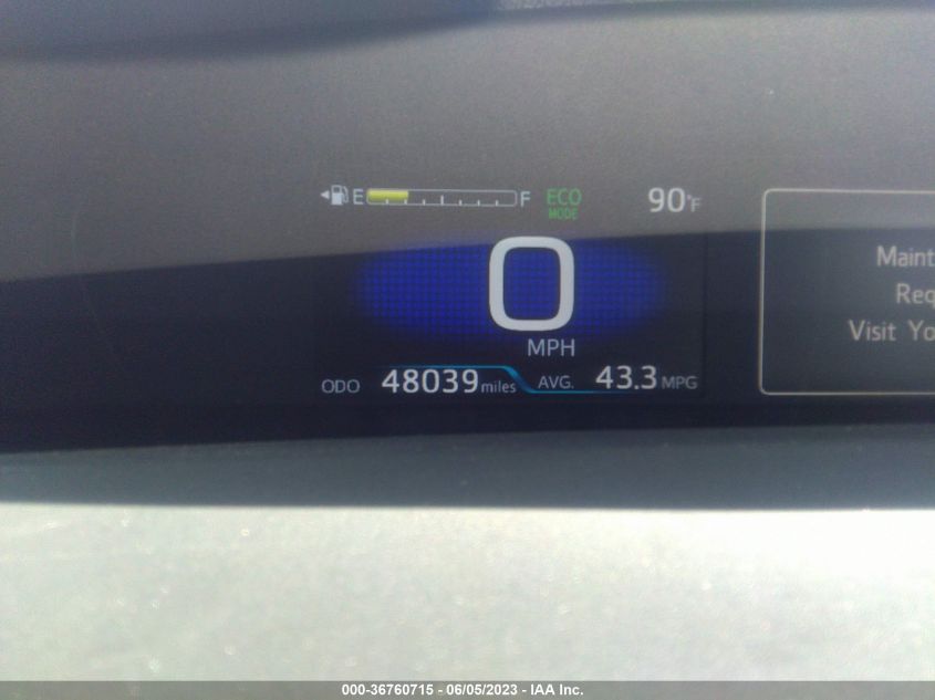 2021 TOYOTA PRIUS PRIME LE/XLE/LIMITED - JTDKAMFP1M3169773