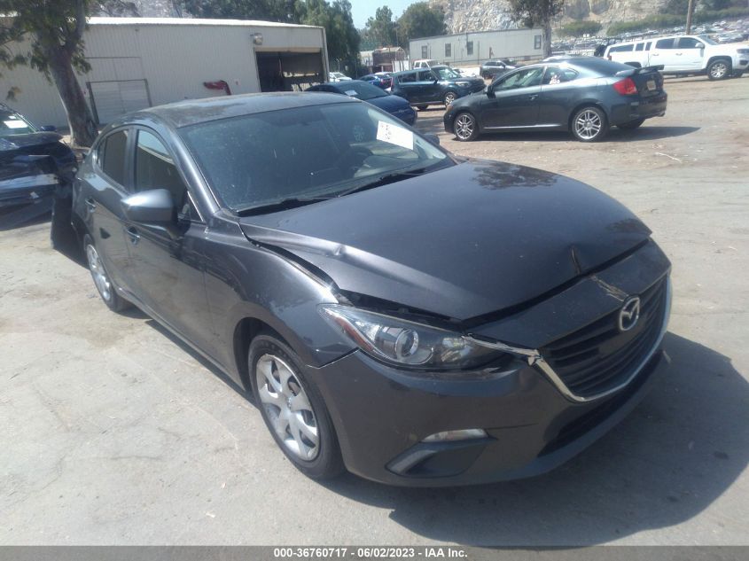 2015 MAZDA MAZDA3 I SPORT - 3MZBM1U73FM229365