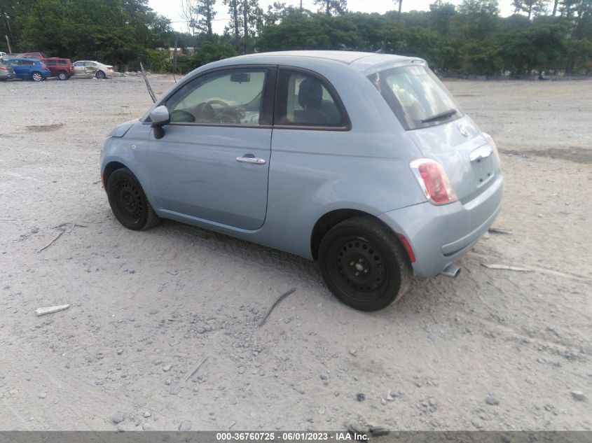 2013 FIAT 500 POP - 3C3CFFAR4DT751627