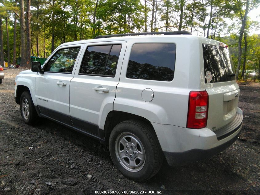 2017 JEEP PATRIOT SPORT - 1C4NJPBA2HD148074