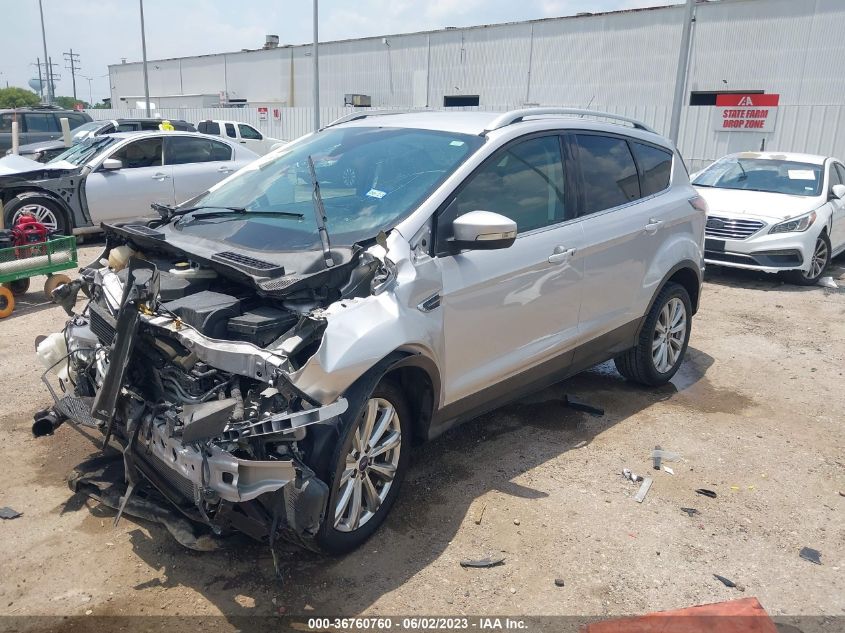 2017 FORD ESCAPE TITANIUM - 1FMCU0J94HUA64816