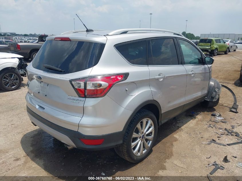 2017 FORD ESCAPE TITANIUM - 1FMCU0J94HUA64816