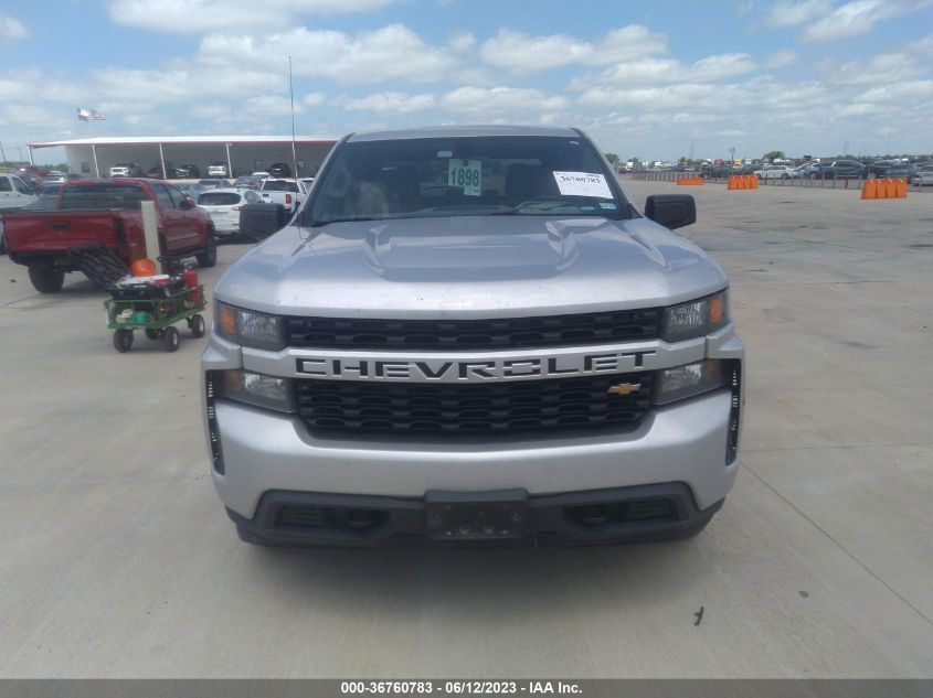 2019 CHEVROLET SILVERADO 1500 CUSTOM - 3GCPWBEF0KG216502