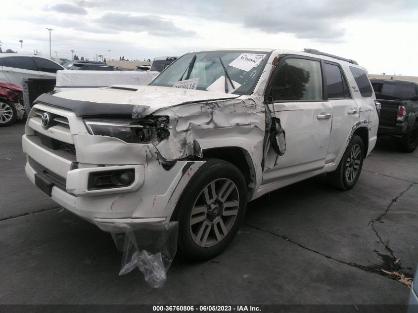 2022 TOYOTA 4RUNNER SR5 PREMIUM/TRD SPORT/TRD - JTESU5JR3N5980286
