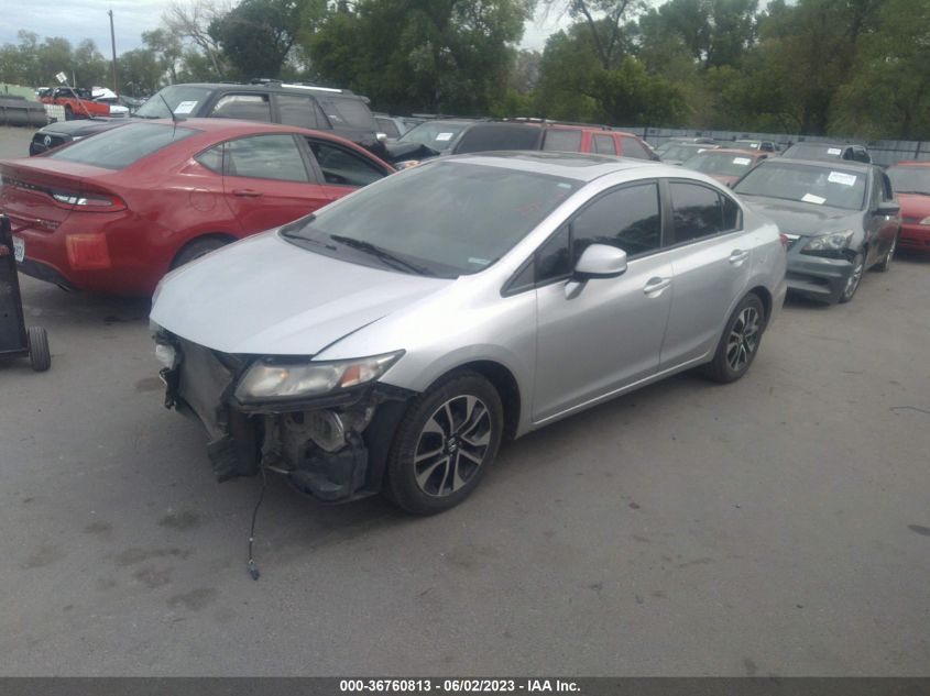 2013 HONDA CIVIC SDN EX - 19XFB2F84DE236337