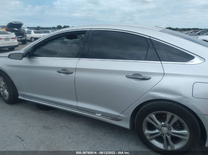 2018 HYUNDAI SONATA SPORT+ - 5NPE34AF0JH722208