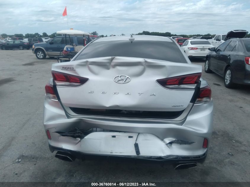 2018 HYUNDAI SONATA SPORT+ - 5NPE34AF0JH722208