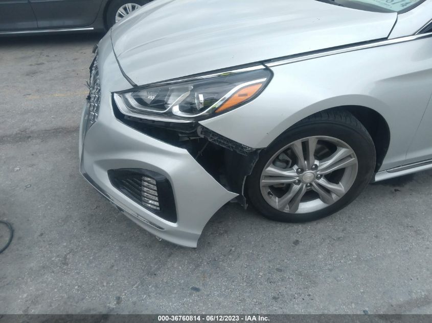 2018 HYUNDAI SONATA SPORT+ - 5NPE34AF0JH722208