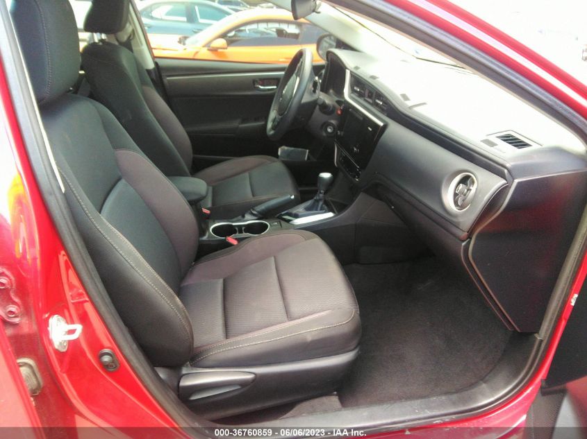 2017 TOYOTA COROLLA L/LE/XLE/SE - 5YFBURHE8HP662749