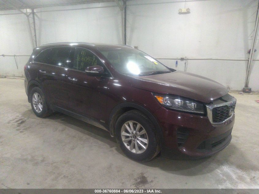 2019 KIA SORENTO LX - 5XYPGDA38KG434321