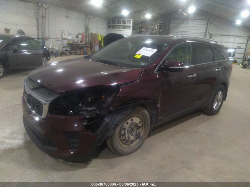 2019 KIA SORENTO LX - 5XYPGDA38KG434321