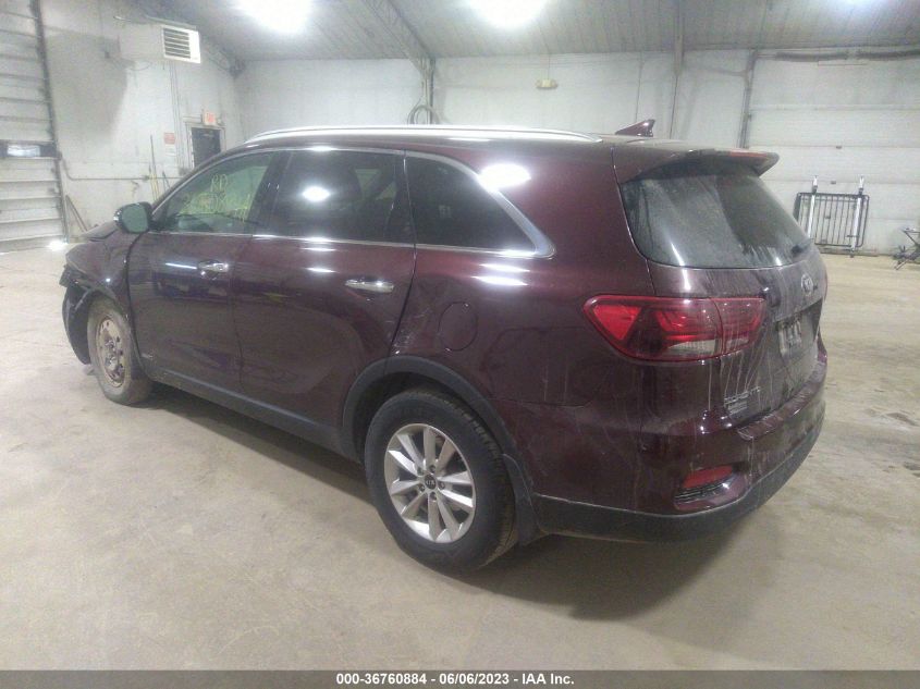 2019 KIA SORENTO LX - 5XYPGDA38KG434321