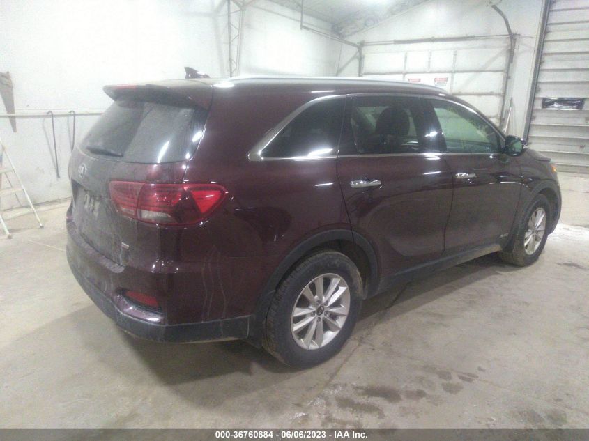 2019 KIA SORENTO LX - 5XYPGDA38KG434321