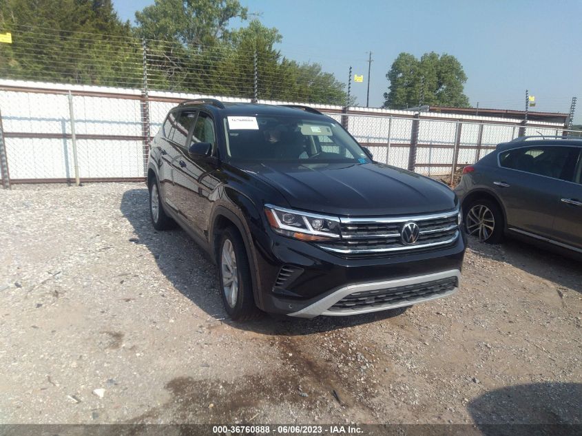 2021 VOLKSWAGEN ATLAS SE - 1V2WR2CA6MC579837