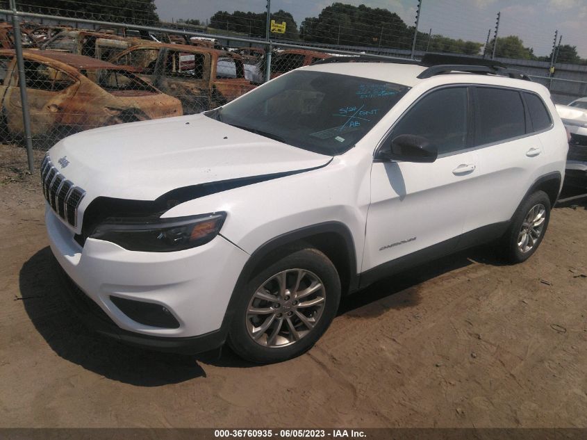 2022 JEEP CHEROKEE LATITUDE LUX - 1C4PJLMX7ND521320