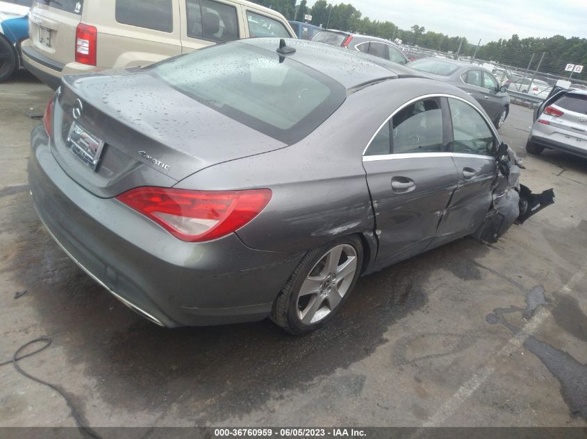2018 MERCEDES-BENZ CLA CLA 250 - WDDSJ4GB7JN590468
