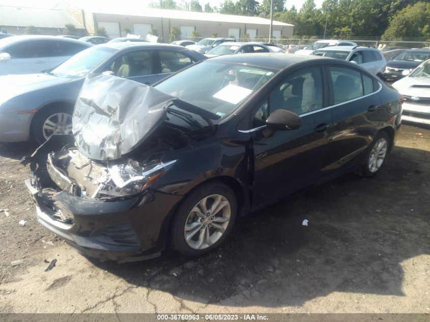 2019 CHEVROLET CRUZE LT - 1G1BE5SM3K7121096