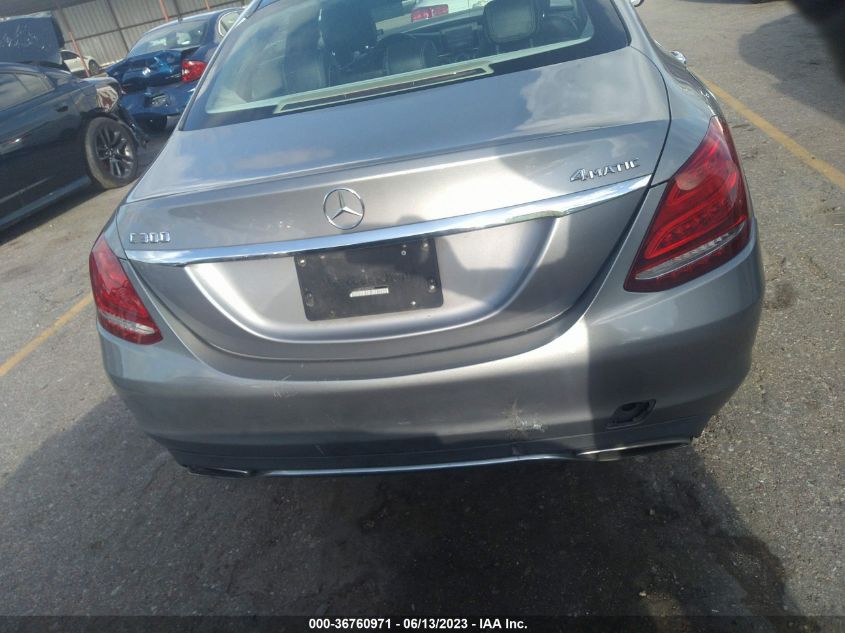 2015 MERCEDES-BENZ C-CLASS C 300 - 55SWF4KB7FU009589