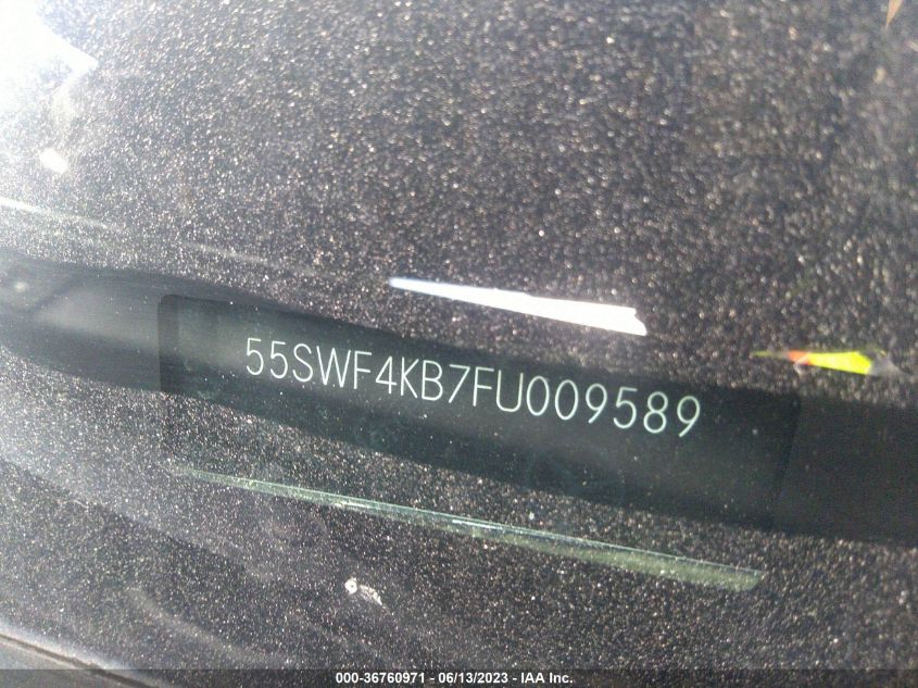 2015 MERCEDES-BENZ C-CLASS C 300 - 55SWF4KB7FU009589