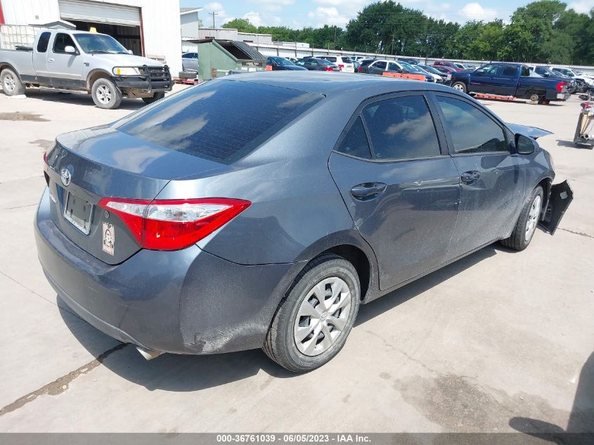 2014 TOYOTA COROLLA L/LE/S/S PLUS/LE PLUS - 2T1BURHE4EC125873