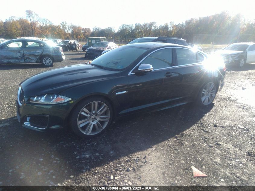 2013 JAGUAR XF V8 XFR RWD - SAJWA0JC4DMS56061
