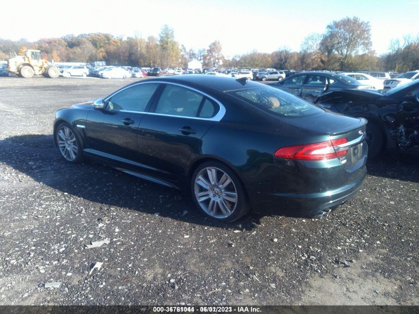 2013 JAGUAR XF V8 XFR RWD - SAJWA0JC4DMS56061