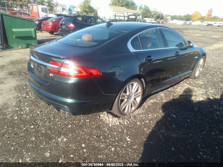2013 JAGUAR XF V8 XFR RWD - SAJWA0JC4DMS56061