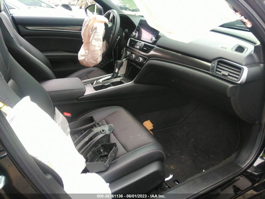 2021 HONDA ACCORD SEDAN SPORT - 1HGCV1F30MA099569