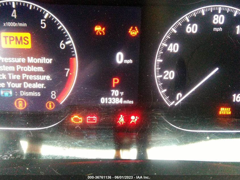 2021 HONDA ACCORD SEDAN SPORT - 1HGCV1F30MA099569