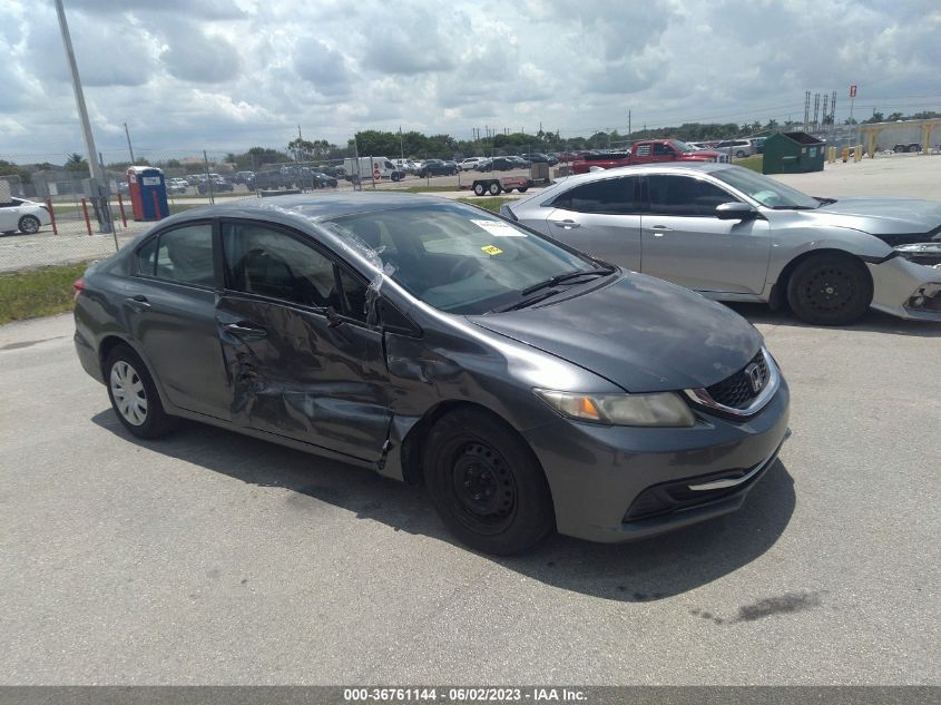 2013 HONDA CIVIC SDN LX - 19XFB2F57DED67531
