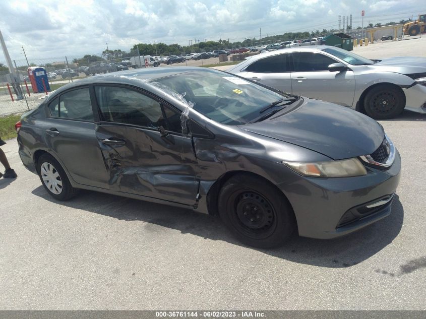 2013 HONDA CIVIC SDN LX - 19XFB2F57DED67531
