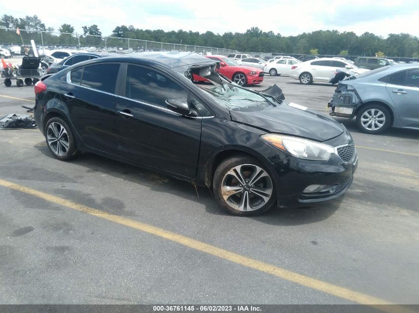 2014 KIA FORTE EX - KNAFX4A81E5208025
