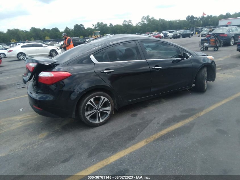 2014 KIA FORTE EX - KNAFX4A81E5208025