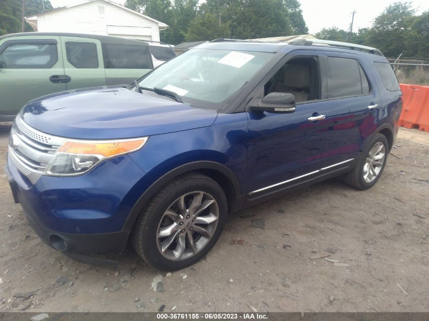 2015 FORD EXPLORER XLT - 1FM5K7D83FGB15826