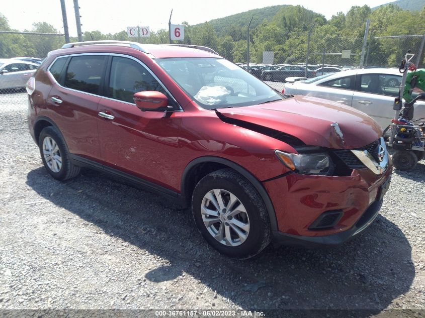 2016 NISSAN ROGUE SV - KNMAT2MV8GP628158