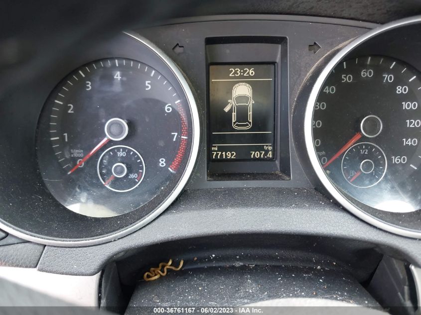 2013 VOLKSWAGEN GOLF W/CONV - WVWDB7AJ5DW027595