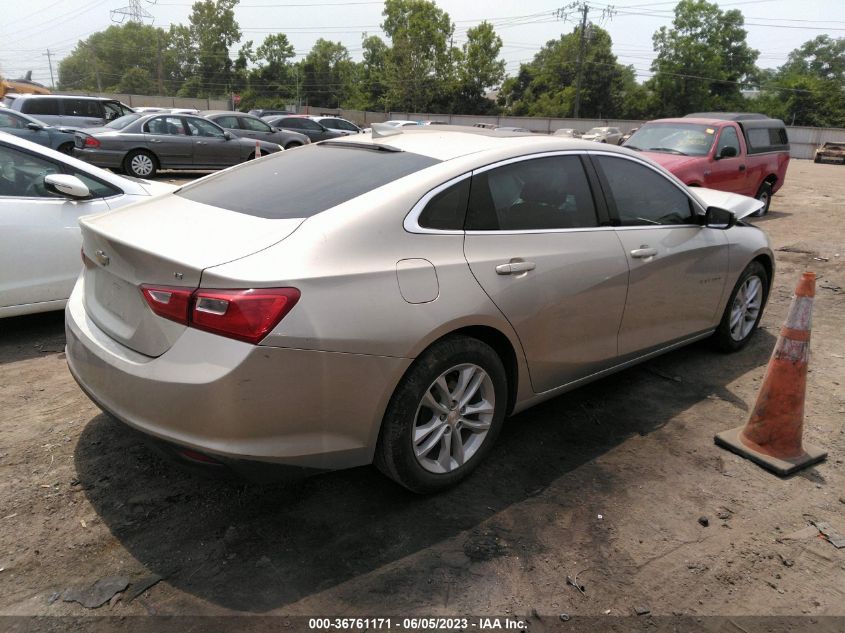 2016 CHEVROLET MALIBU LT - 1G1ZE5ST9GF239446