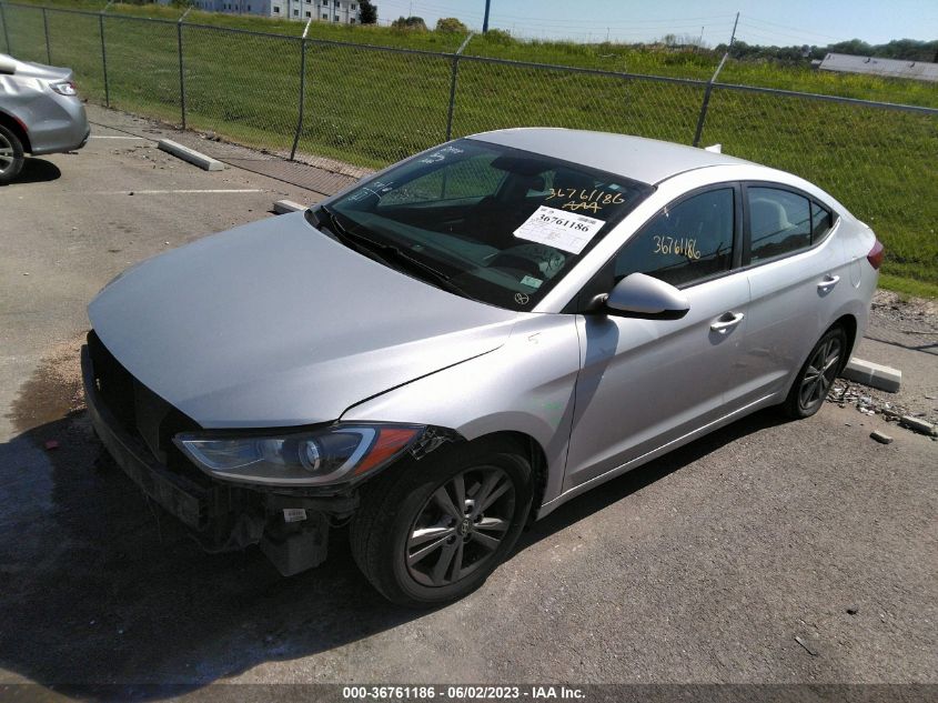 2018 HYUNDAI ELANTRA SEL - 5NPD84LF1JH222892