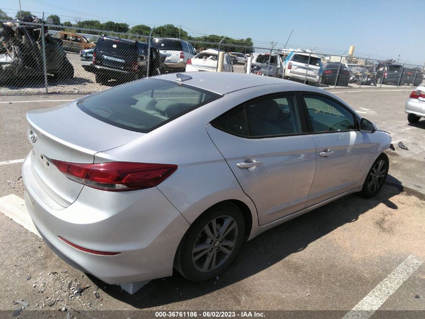 2018 HYUNDAI ELANTRA SEL - 5NPD84LF1JH222892