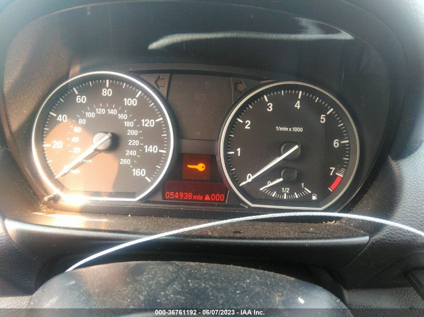 2013 BMW 1 SERIES 128I WBAUP9C56DVS95877